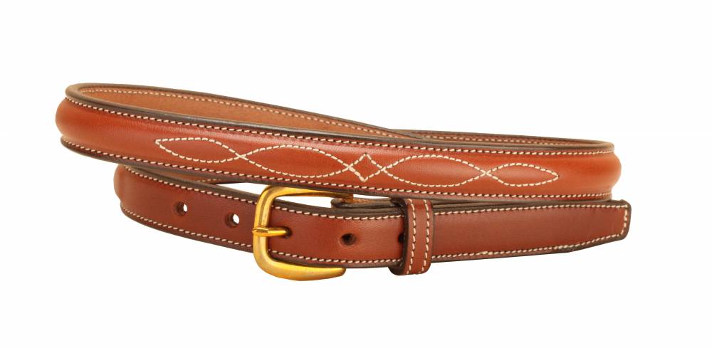 Tory Leather Raised Leather Fancy Stitch | EquestrianCollections