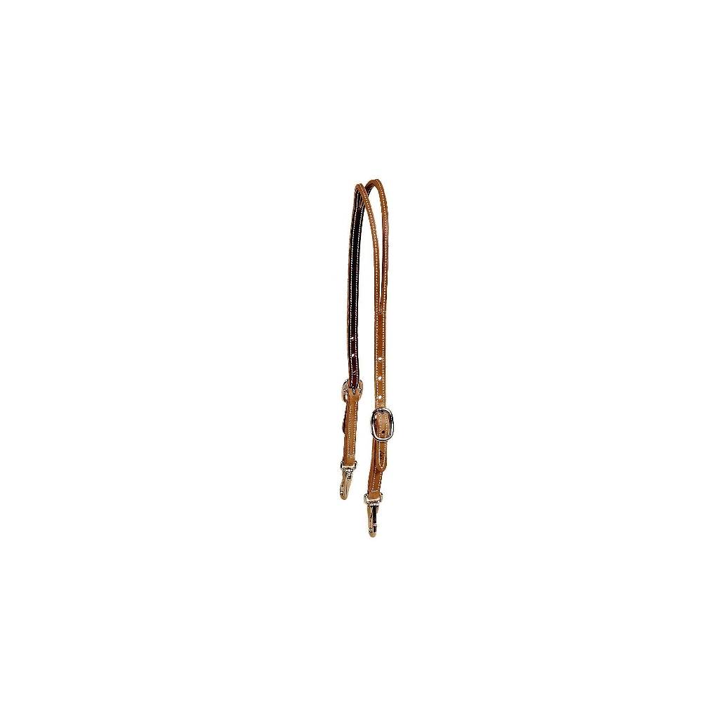 Tory Leather Split Ear Training Headstall - Snap Ends