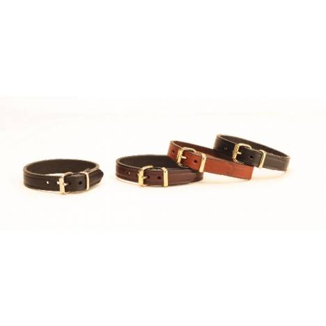 Tory Leather Leather Bracelet with Brass Buckle