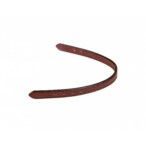 Tory Leather Double & Stitched Track Halter Crown Strap