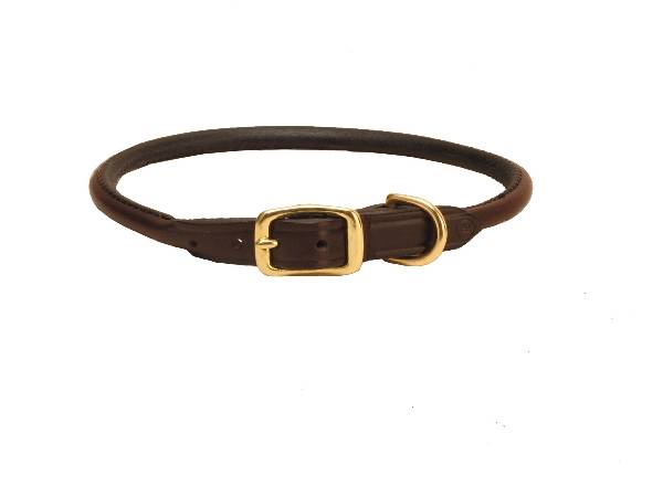 tory leather dog collar