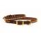 Tory Leather Leather Clincher Dog Collar