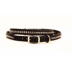 Tory Leather Leather Clincher Dog Collar