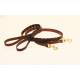 Tory Leather Laced Leather Dog Leash