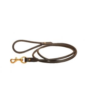 Tory Leather English Bridle Leather Rolled Leash - 4'