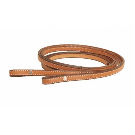 Tory Leather Partial Double & Stitched Bridle Leather Rein