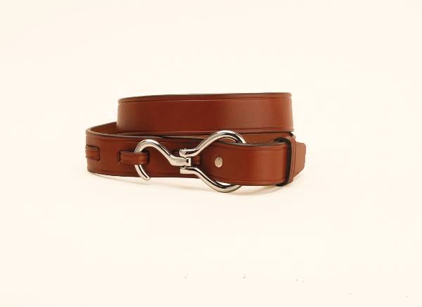 TORY LEATHER 1 1/4 Belt with Hoof Pick | EquestrianCollections