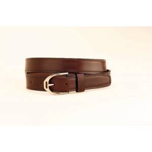 Tory Leather Leather Belt with English Stirrup Buckle