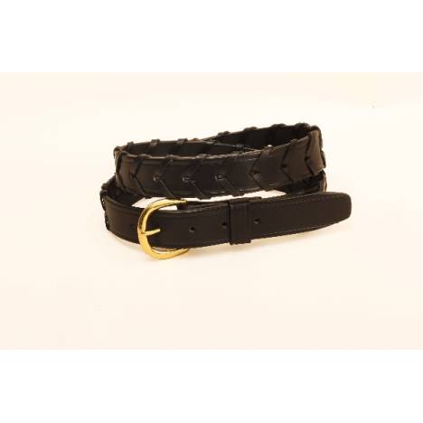 Tory Leather 1 1/4" Laced Belt