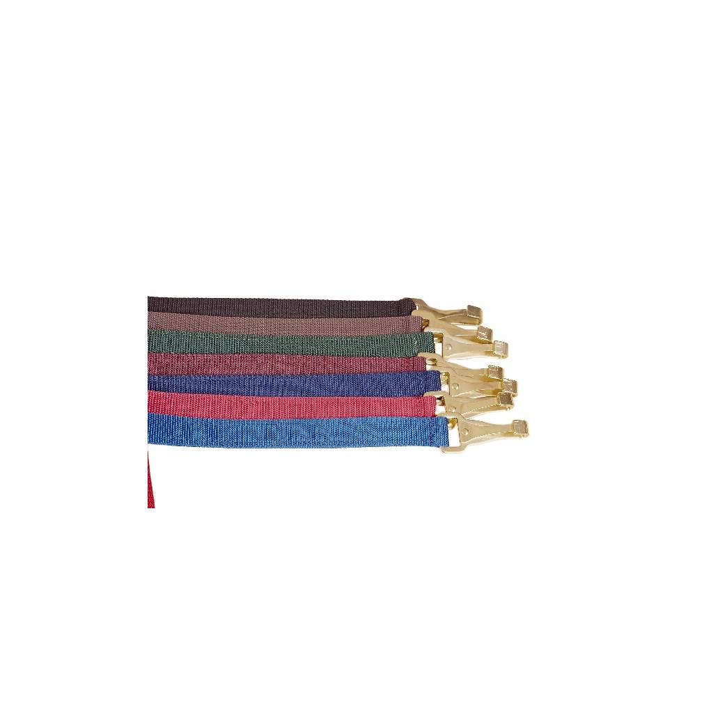 Tory Leather Nylon Rope Draw Reins - Rein Snaps