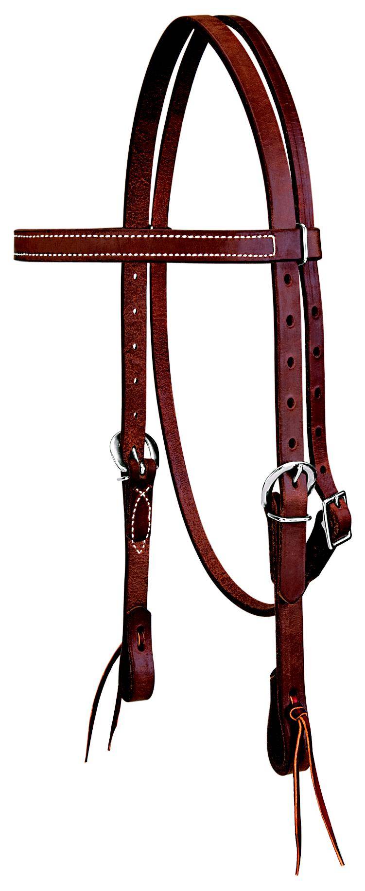 Weaver ProTack Oiled Browband Headstall