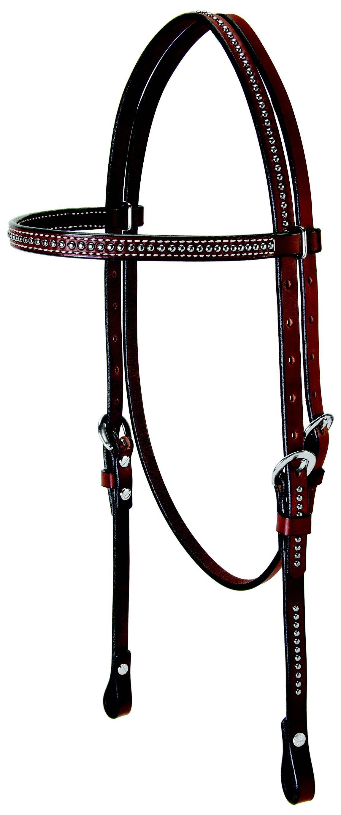 5-561283 Weaver Leather Headstall With  Spots sku 5-561283