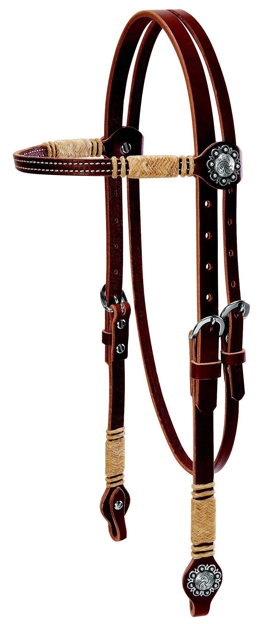 Weaver Leather Browband Headstall With Accents