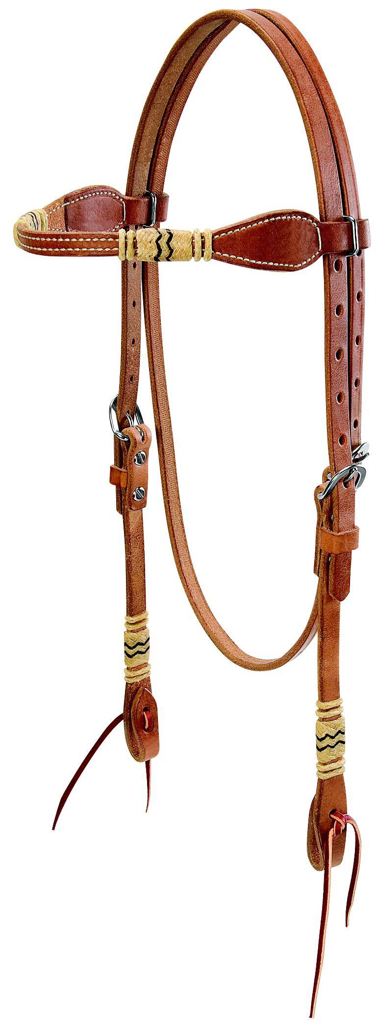 5-561332 Weaver Leather Browband Headstall With Accents sku 5-561332