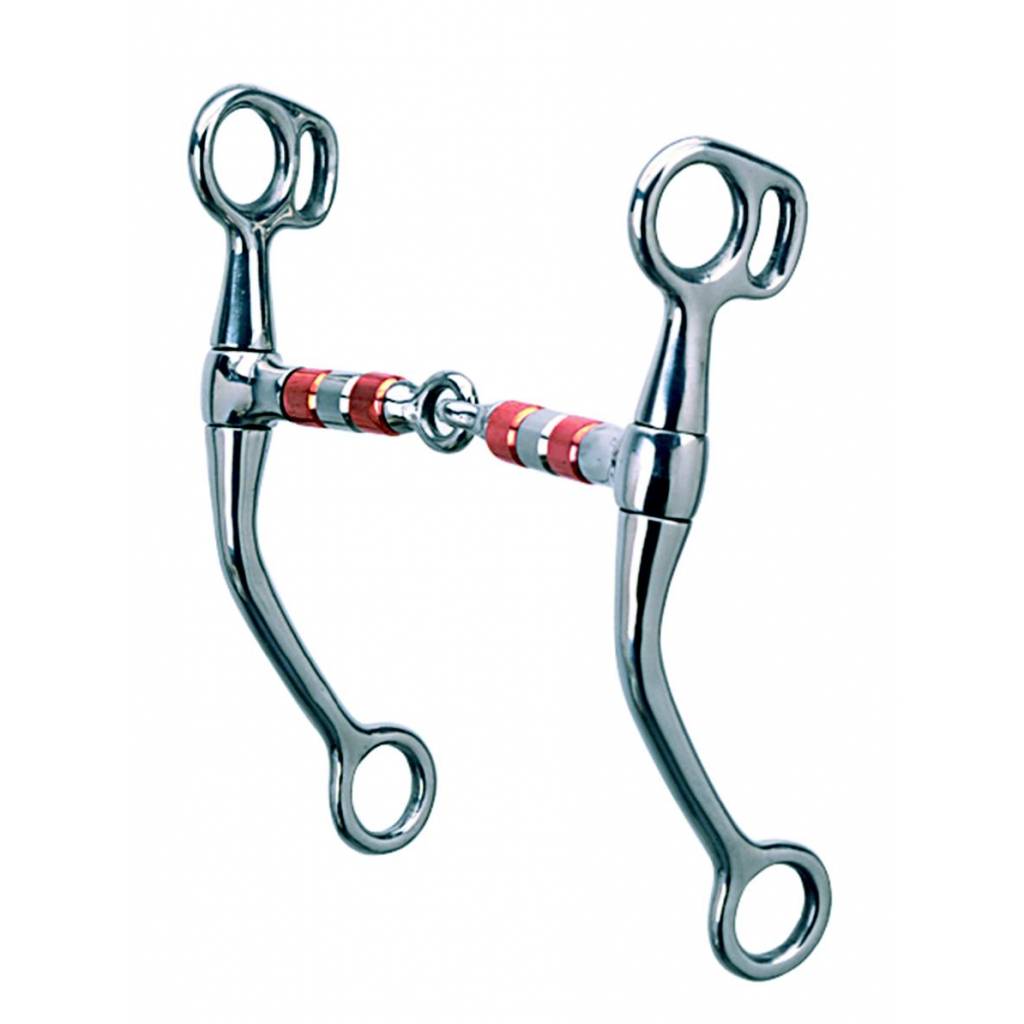 Weaver Leather Tom Thumb Snaffle With Roller Mouth