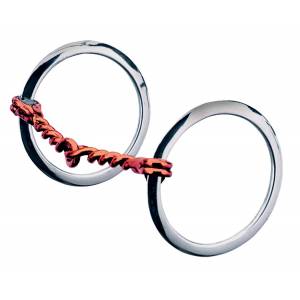 Weaver Leather Single Twisted Wire Ring Snaffle Bit