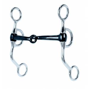 Weaver Leather Prof Argentine Shank Snaffle With Copper