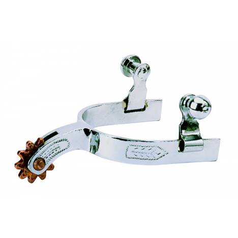 Weaver Leather Kids Spurs With Engraved Band