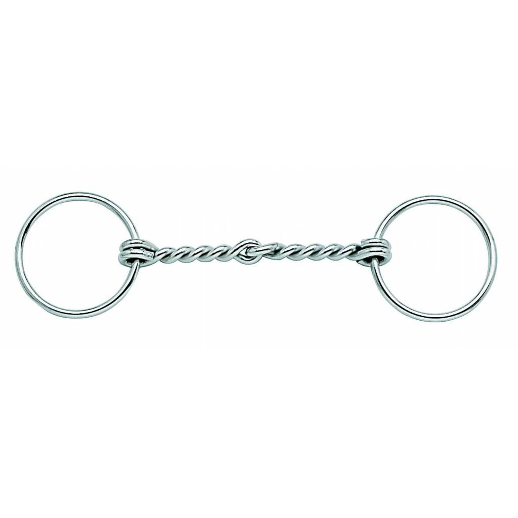 Weaver Leather Draft Single Twisted Wire Snaffle Bit