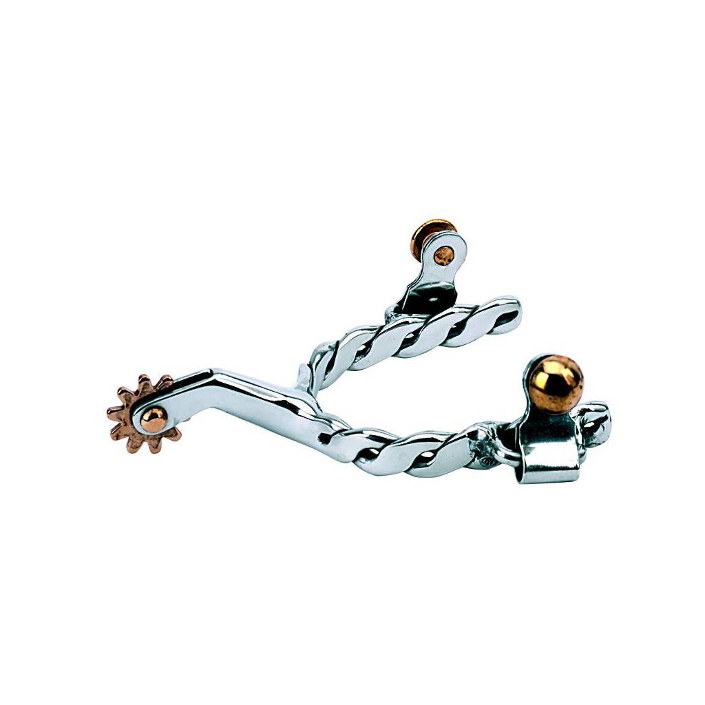 Weaver Leather Kids' Spurs With Twisted Band