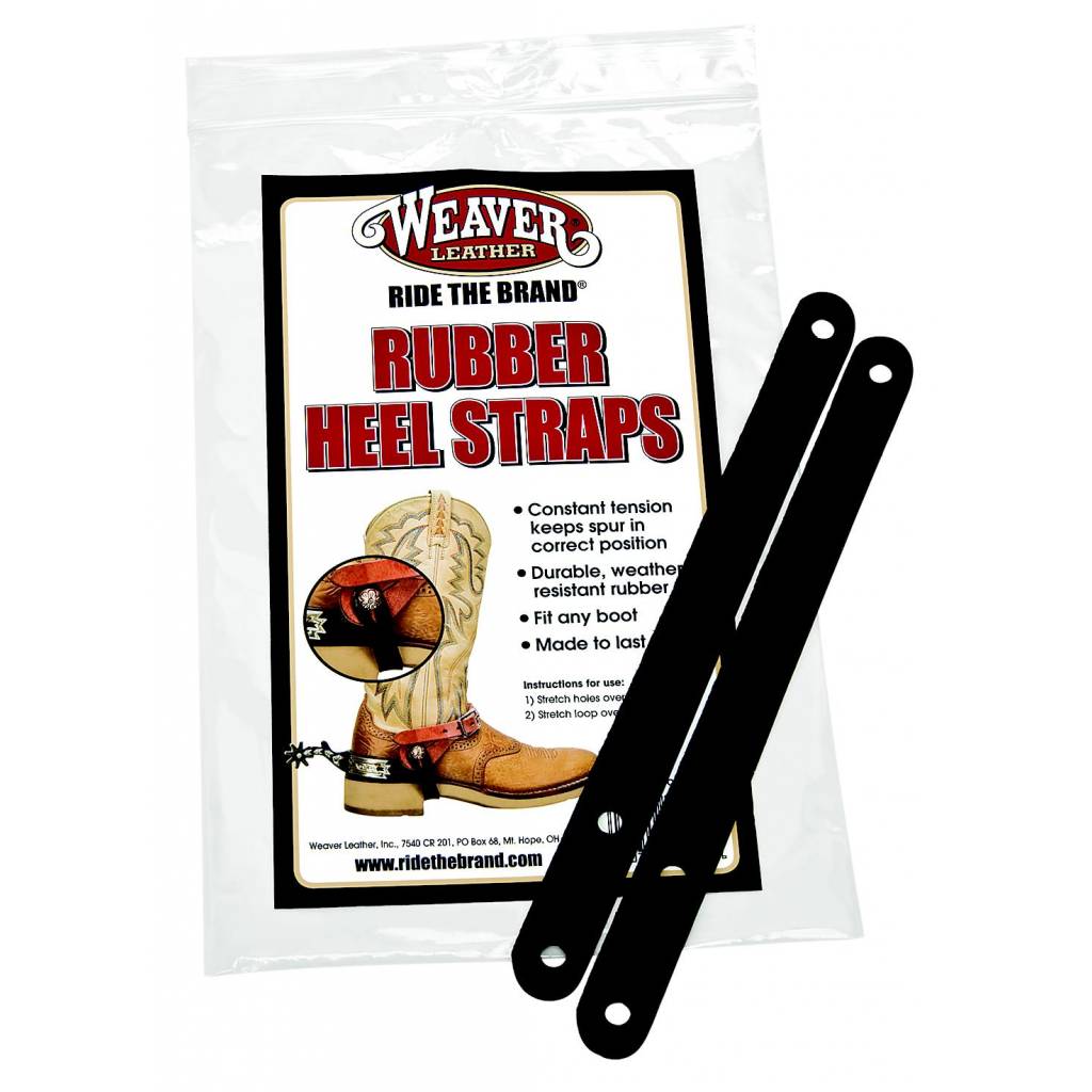 Weaver Leather Rubber Heel Straps