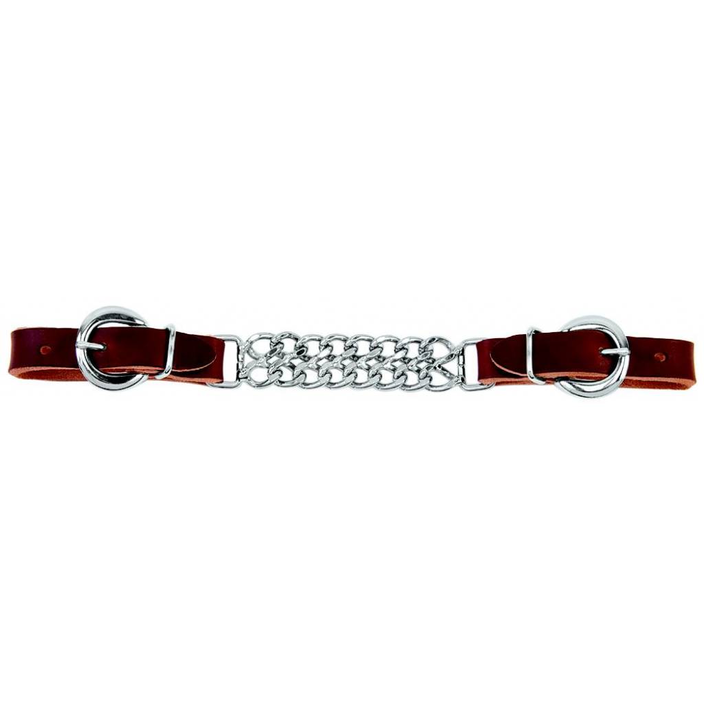 Weaver Double Flat Link Chain Curb Straps