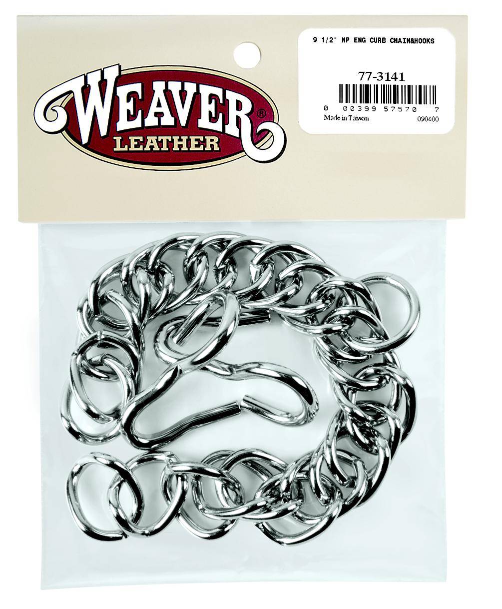 5-562979 Weaver Leather English Curb Chain With  Hooks sku 5-562979