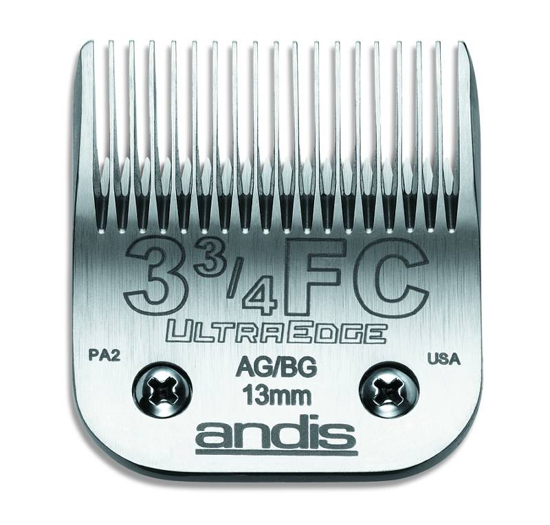 andis clipper blades compair 1.5mil to 3.5mil in length