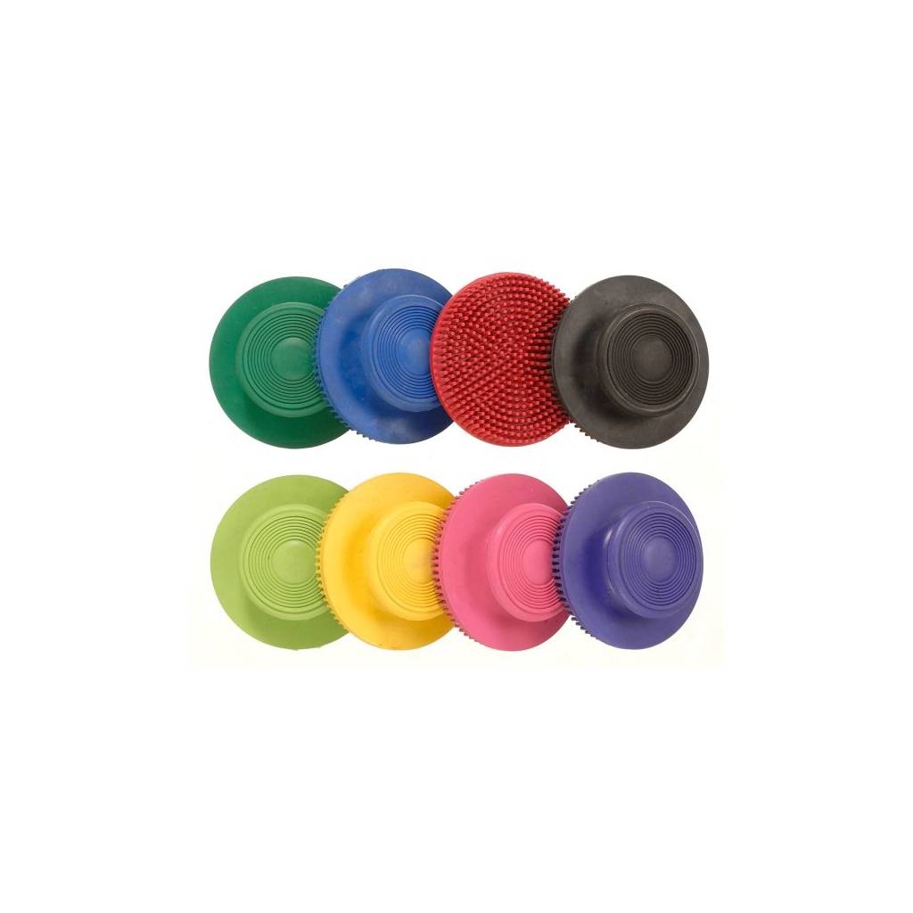 Tough-1 Soft Rubber Face Curry - 6 Pack