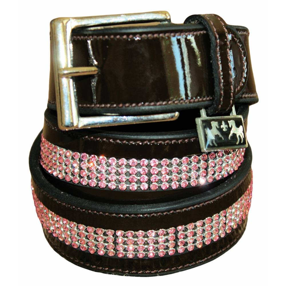 Equine Couture Ladies Bling Leather Belt EquestrianCollections