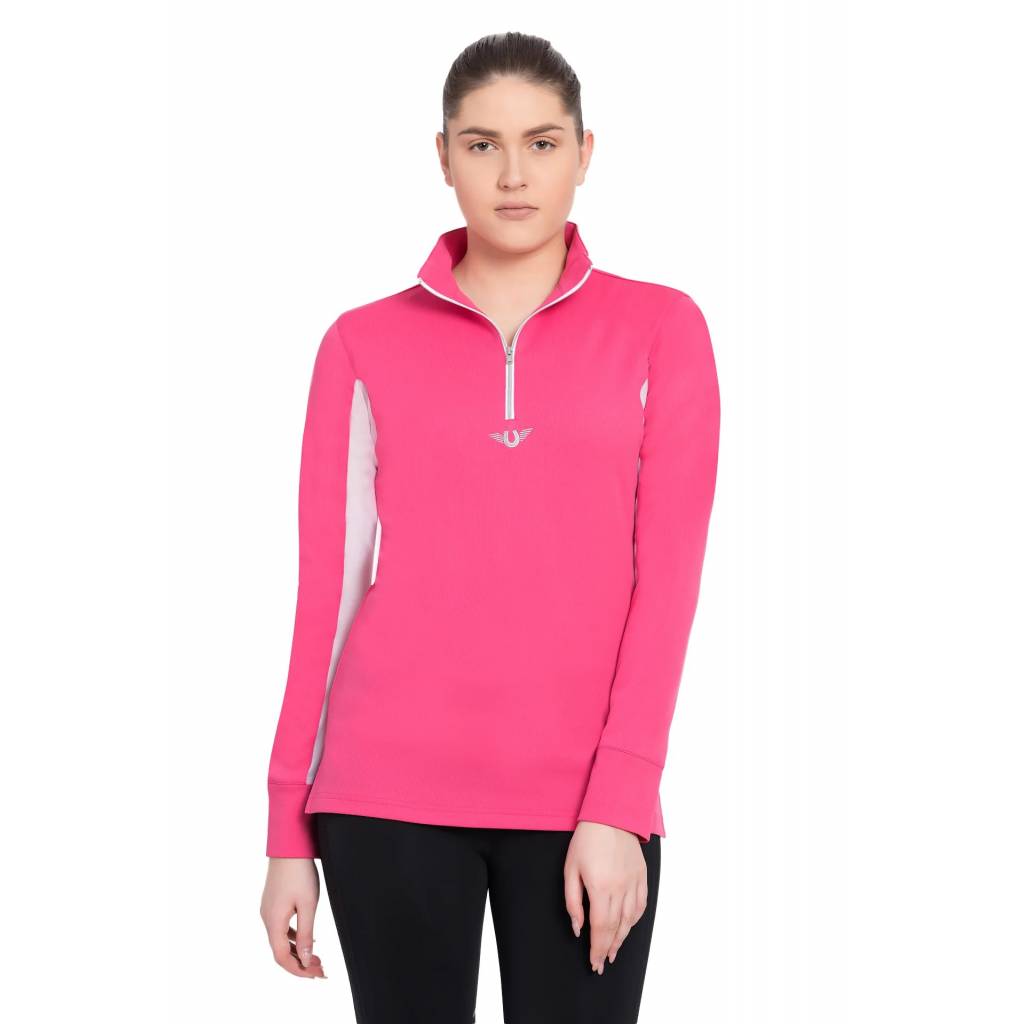 Tuffrider Ventilated Tech Shirt - Ladies, Long Sleeve