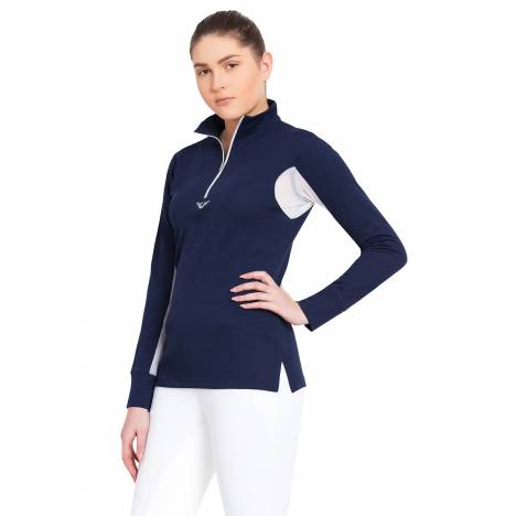 Tuffrider Ventilated Tech Shirt - Ladies, Long Sleeve