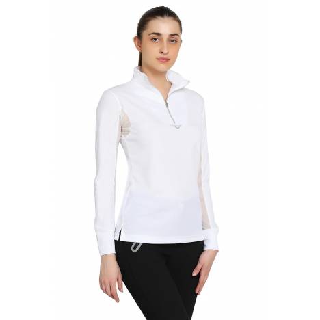 Tuffrider Ventilated Tech Shirt - Ladies, Long Sleeve