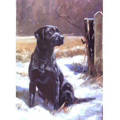 Patience (Labrador Retriever) Blank Greeting Cards - 6 Pack