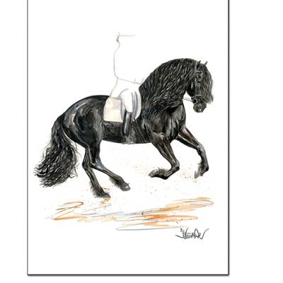 Osiris (Friesian) By: Jan Kunster