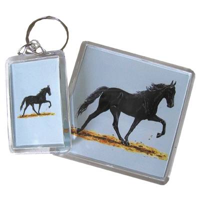 Acrylic Magnet Walking Horse