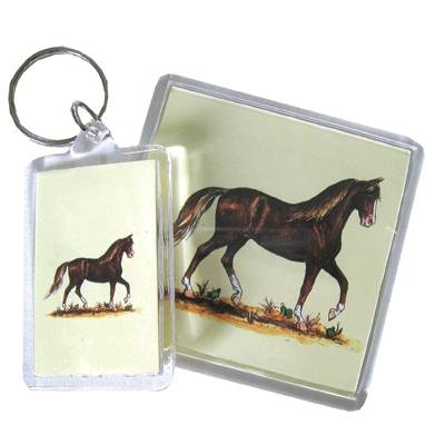 5-583179 Acrylic Key Ring - Paso Fino sku 5-583179