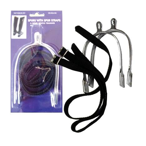 Mens Humane Spur with Nylon Strap Pack