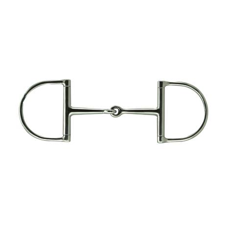 Large Horse 6" Heavy Mouth King Dee Snaffle Bit