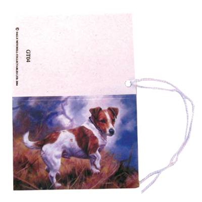 5-585649 Gift Tags with  String - Jack Russell sku 5-585649