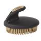 Weaver Leather Palm Held Fine Curry Comb with Rubber Bristles
