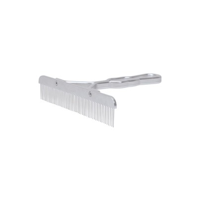 Show Comb with  Aluminum Handle & Replaceable Stainless Steel Blade