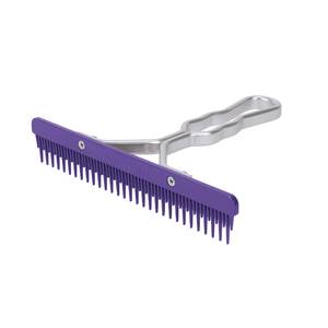 Weaver Fluffer Comb with Aluminum Handle and Replaceable Plastic Blade
