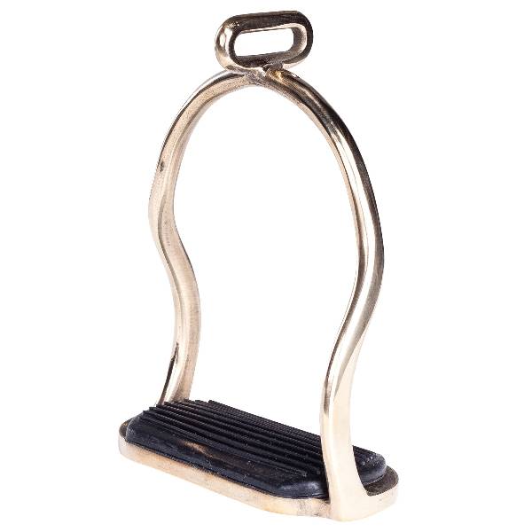 HorZe Brass Safety Stirrups