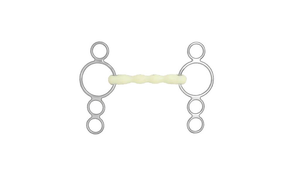 Horze Apple Flavor Straight Gag Bit EquestrianCollections
