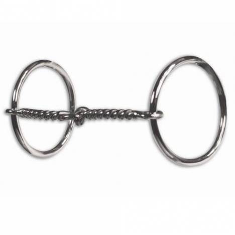 Professionals Choice Brittany Pozzi O Ring Twisted Wire Snaffle Bit