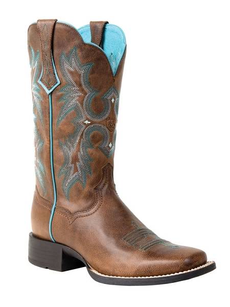 Ariat Tombstone Western Boot - Ladies - Sassy Brown