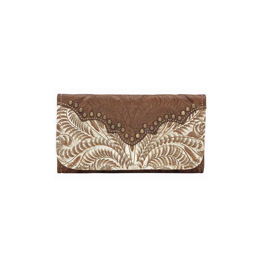 American West Annies Secret Collection Tri-Fold Wallet