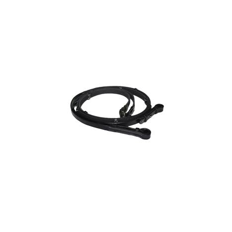 Exselle Elite Web Reins with Leather Stops