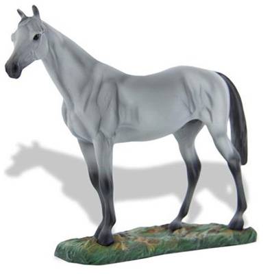 Breyer Bull In The Heather Resin Horse